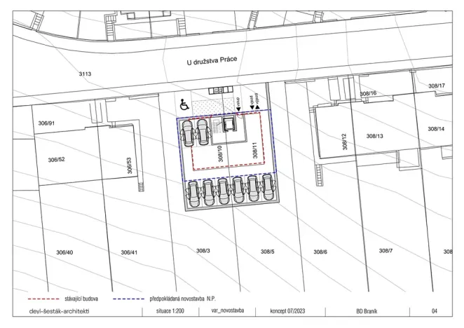 Prodej činžovního domu, Praha - Braník, U družstva Práce, 260 m2