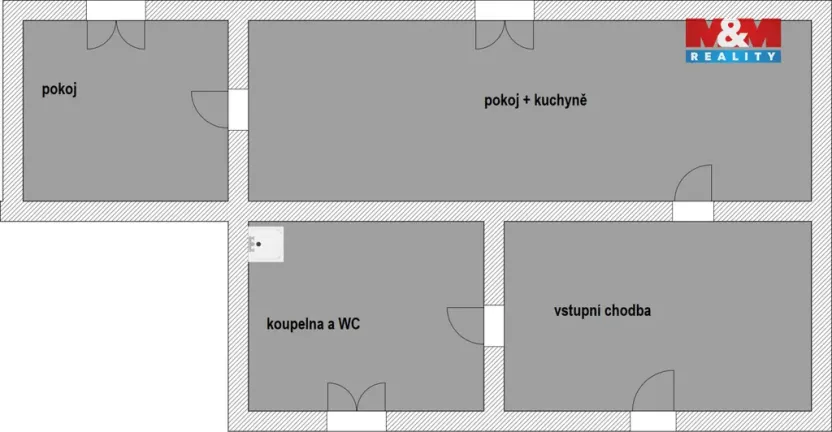 Prodej rodinného domu, Onomyšl - Miletín, 80 m2