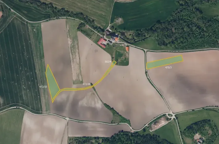 Prodej pole, Černčice, 6008 m2