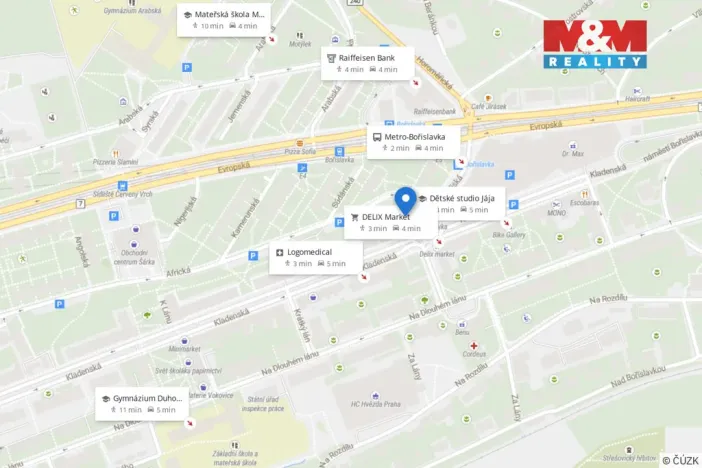 Prodej bytu 2+1, Praha - Vokovice, Liberijská, 51 m2