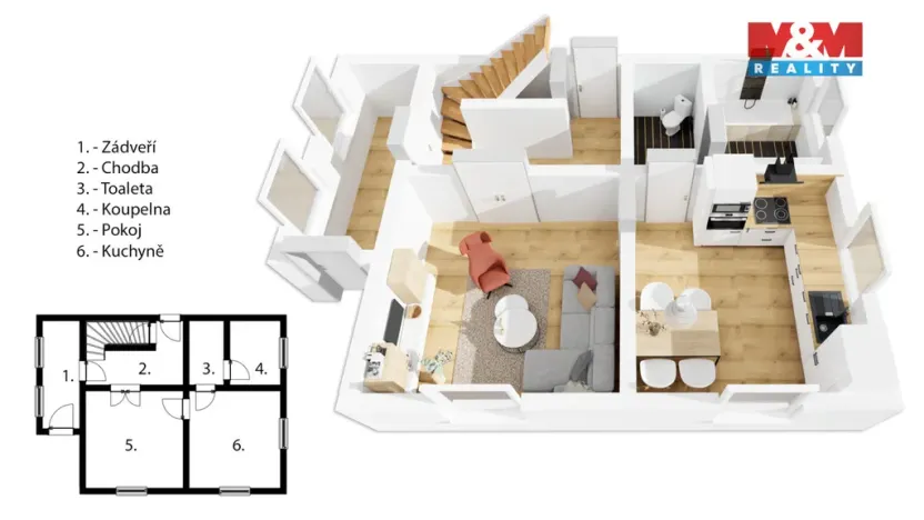 Prodej rodinného domu, Černava, 90 m2