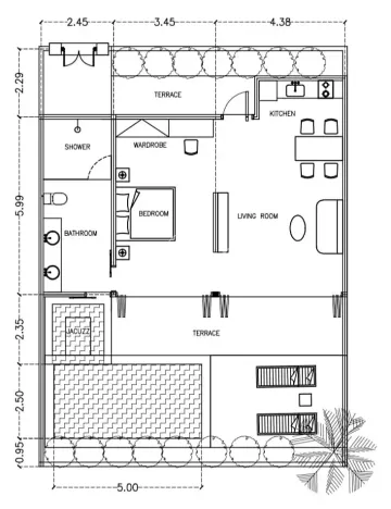Prodej vily, Candi Dasa, Indonésie, 57 m2