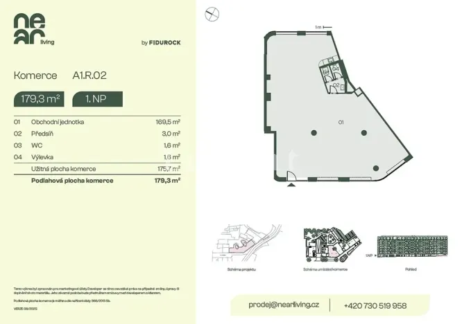 Prodej ordinace, Praha - Libeň, Na kopečku, 179 m2