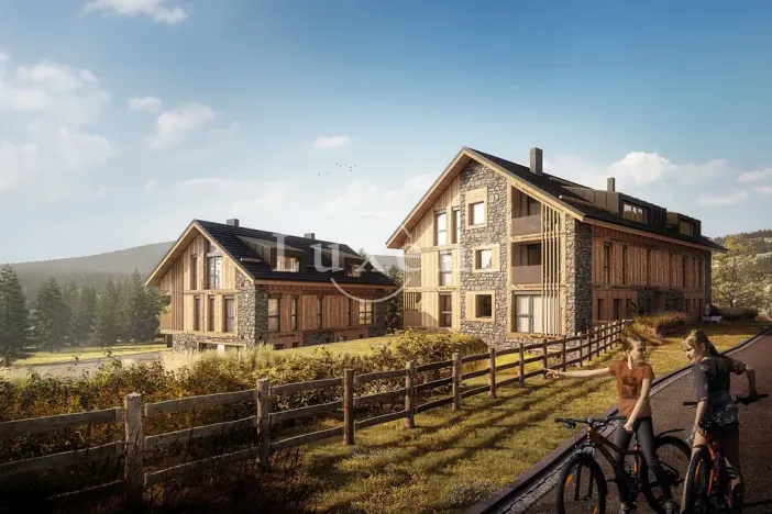 Prodej bytu 1+kk, Prášily, 61 m2