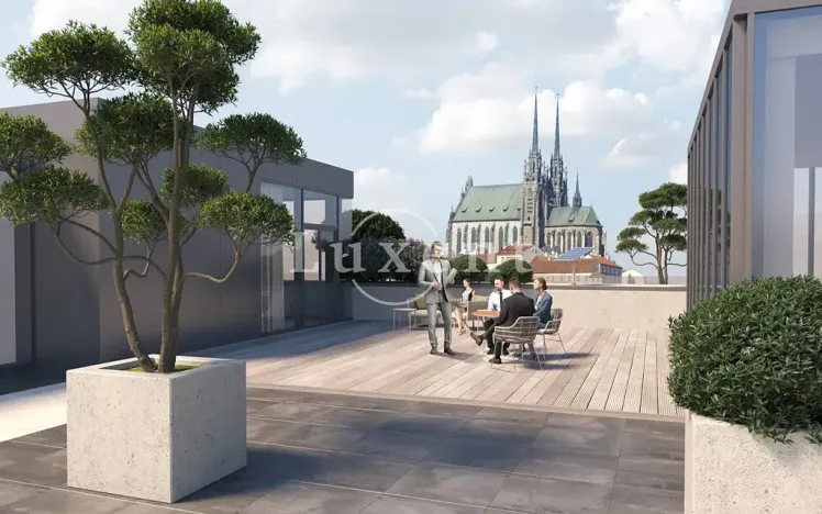 Pronájem kanceláře, Brno, Nové sady, 150 m2