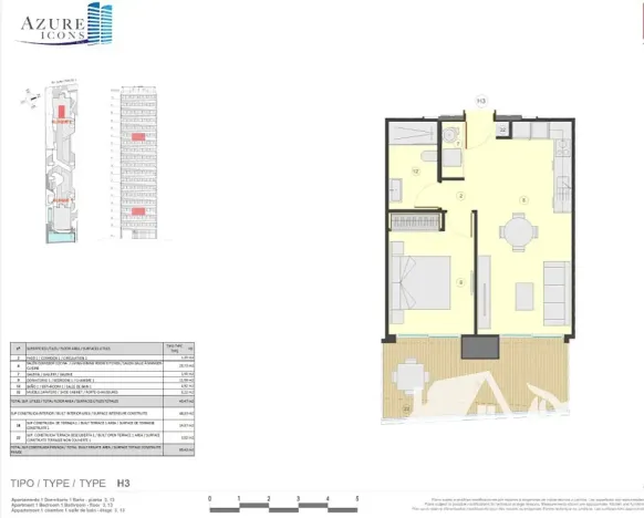 Prodej bytu 2+kk, Calp, Španělsko, 48 m2