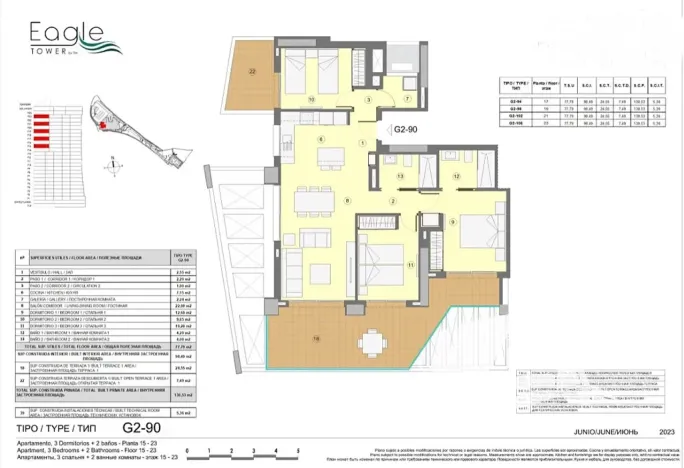 Prodej bytu 4+kk, Benidorm, Španělsko, 98 m2