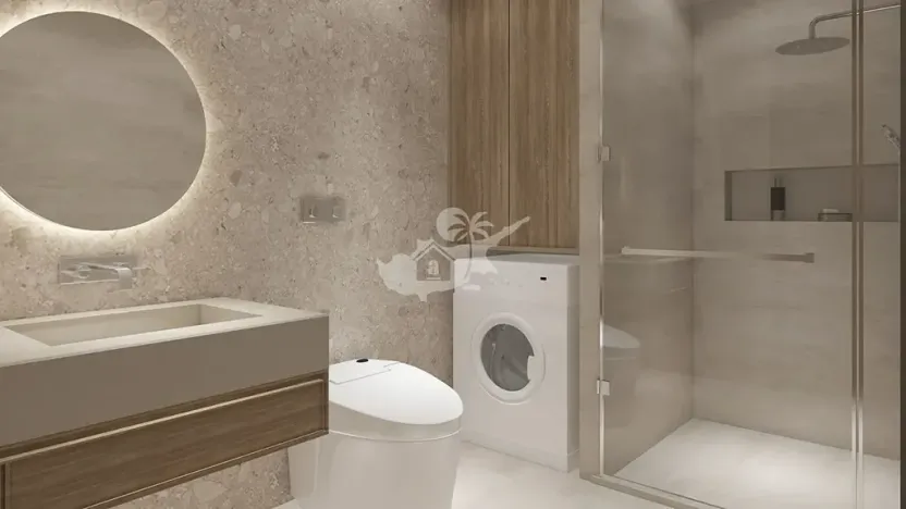 Prodej bytu 1+kk, Agios Amvrosios Keryneias, Kypr, 45 m2