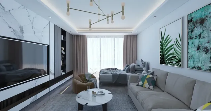 Prodej bytu 1+kk, Trikomo, Kypr, 45 m2