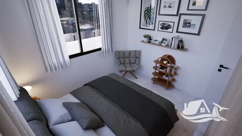 Prodej bytu 2+1, Deryneia, Kypr, 78 m2