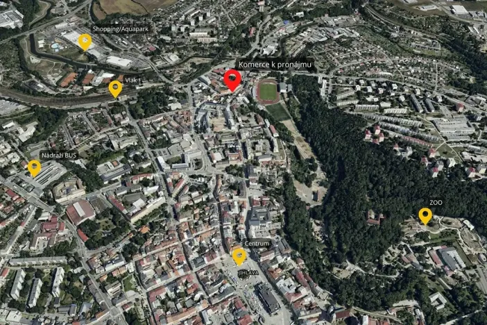 Pronájem kanceláře, Jihlava, Úvoz, 27 m2