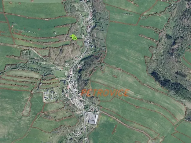 Dražba louky, Petrovice, 1719 m2