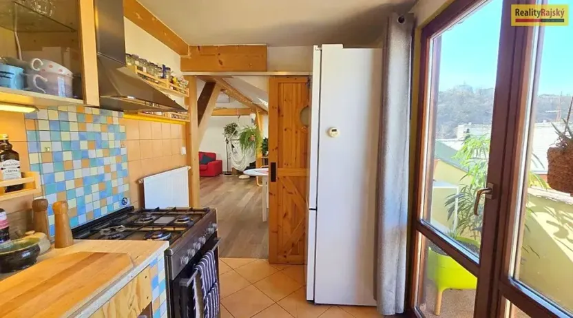 Prodej atypického bytu, Praha - Smíchov, Na Čečeličce, 78 m2