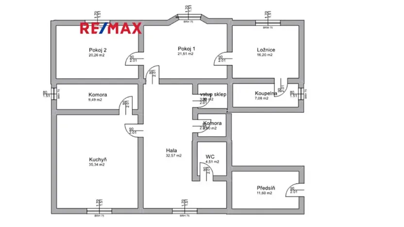 Pronájem bytu 3+1, Rychvald, Vléčná, 86 m2