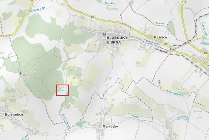 Prodej podílu pole, Klobouky u Brna, 1908 m2