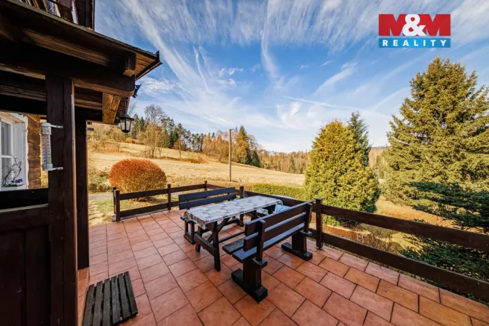 Prodej chalupy, Krásná Lípa - Vlčí Hora, 160 m2