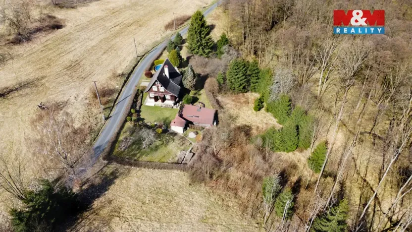 Prodej chalupy, Krásná Lípa - Vlčí Hora, 160 m2