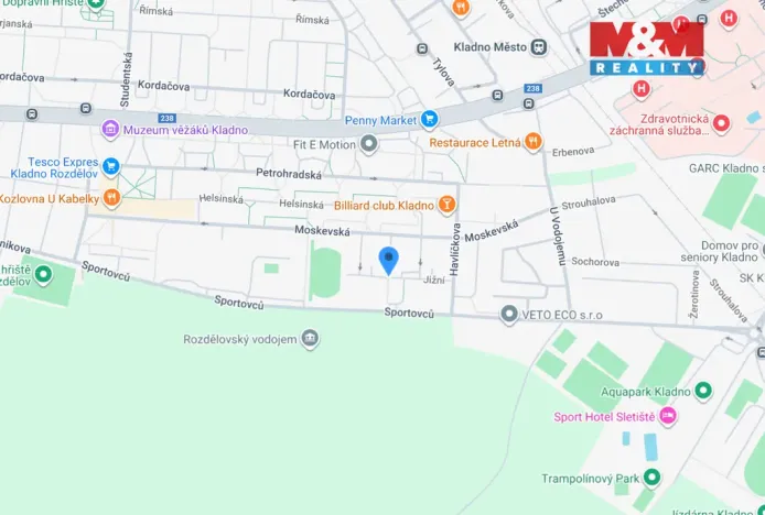 Pronájem bytu 2+1, Kladno, Jižní, 58 m2