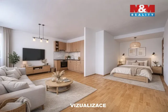 Prodej bytu 1+kk, Praha - Letňany, Třinecká, 39 m2