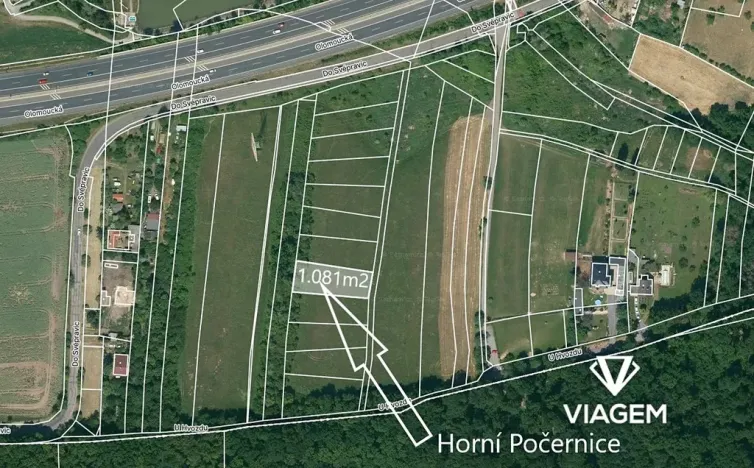 Prodej zahrady, Praha, 1081 m2