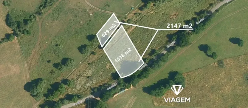 Prodej pole, Praha - Lipence, 2147 m2