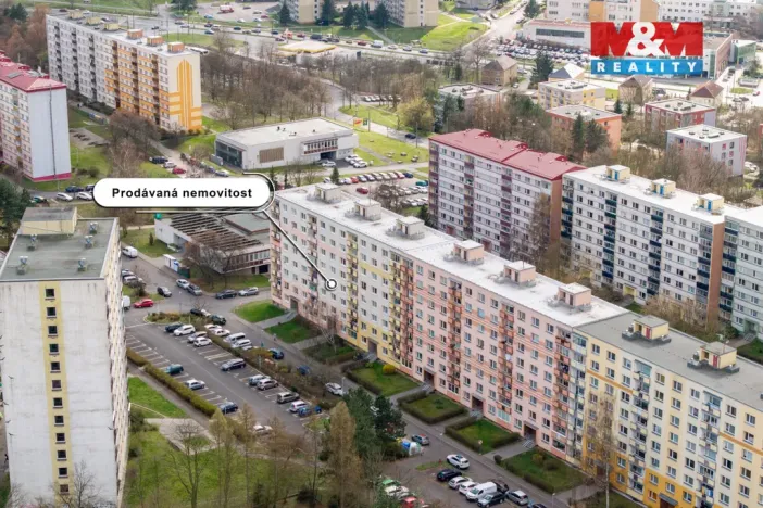 Prodej bytu 1+kk, Ústí nad Labem - Severní Terasa, Glennova, 19 m2
