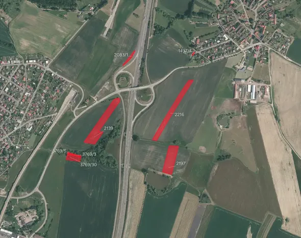 Prodej pole, Zvěrotice, 34795 m2