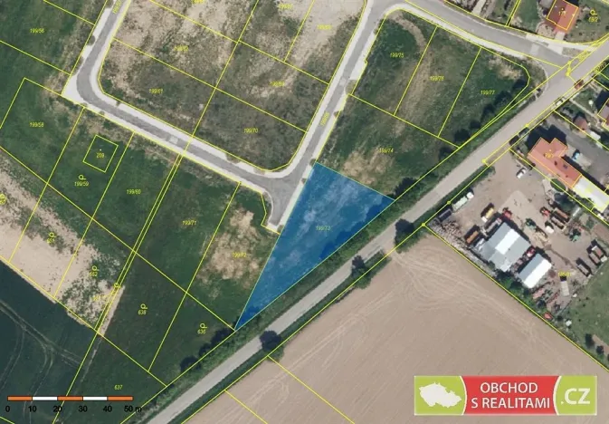 Prodej pozemku, Stolany, 1366 m2