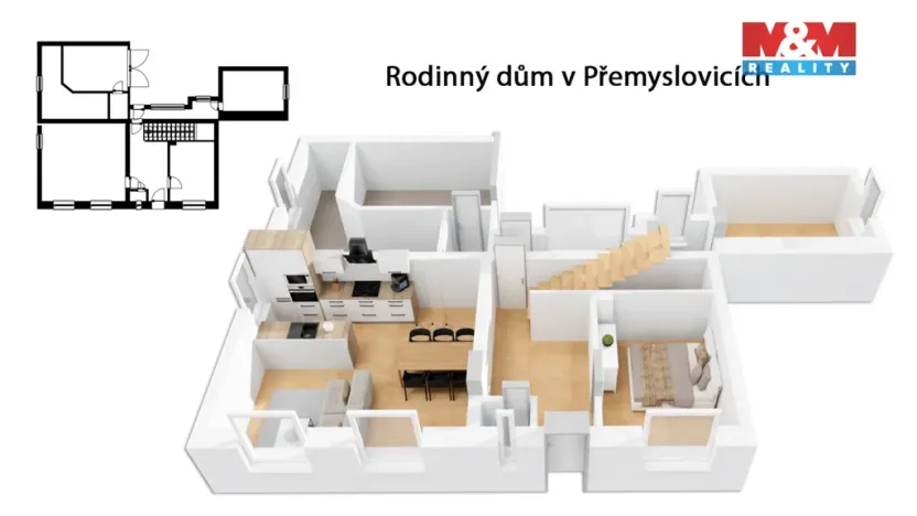 Prodej rodinného domu, Přemyslovice, 148 m2
