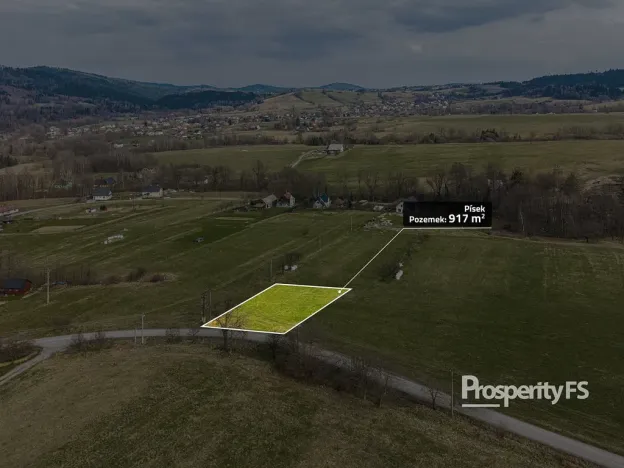 Prodej pozemku, Písek, 917 m2