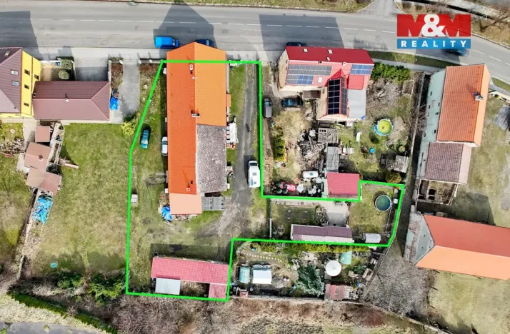 Prodej bytu 2+1, Lom, Československé armády, 76 m2