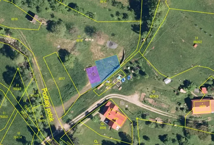 Dražba pozemku, Velké Karlovice, 3388 m2