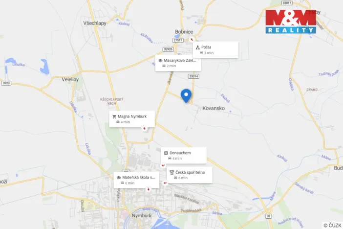 Prodej rodinného domu, Bobnice - Kovansko, Nymburská, 123 m2