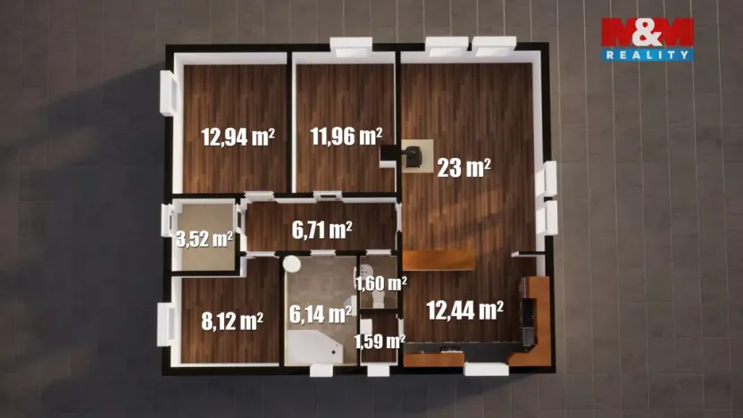 Prodej rodinného domu, Kostelec nad Černými lesy - Kostelec nad Černými Lesy, Osadní, 88 m2