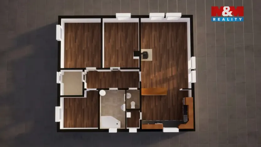 Prodej rodinného domu, Kostelec nad Černými lesy - Kostelec nad Černými Lesy, Osadní, 88 m2