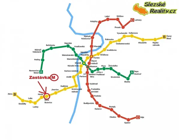 Prodej bytu 2+kk, Praha - Stodůlky, Běhounkova, 46 m2