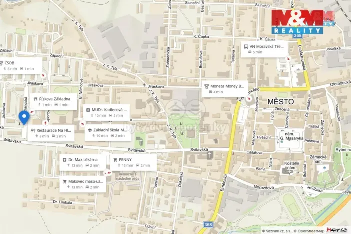 Prodej bytu 2+1, Moravská Třebová, Holandská, 65 m2