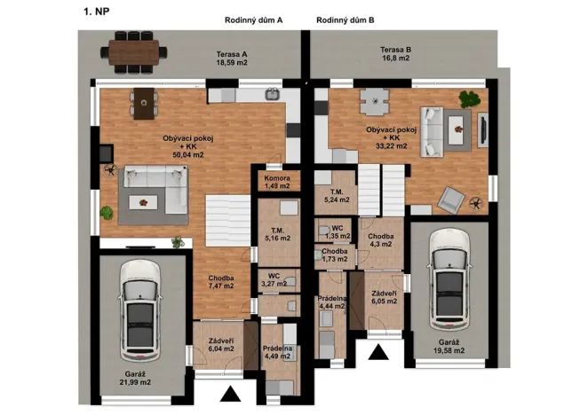 Prodej pozemku pro bydlení, Praha - Hloubětín, Mochovská, 901 m2
