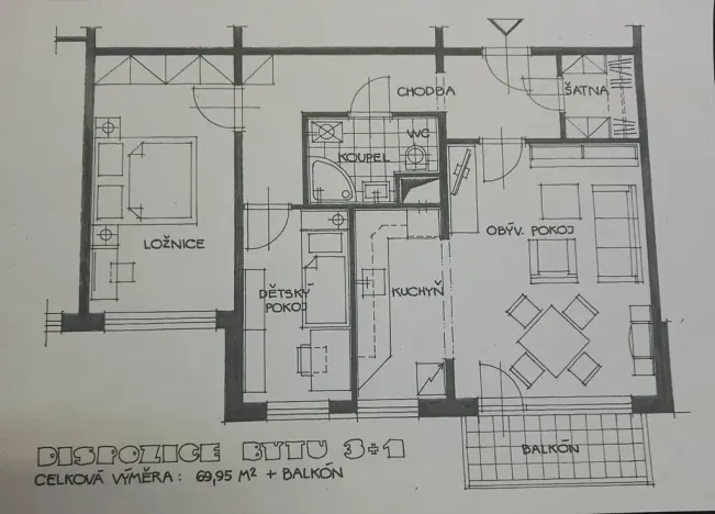 Pronájem bytu 3+1, Frýdlant nad Ostravicí, Harcovská, 70 m2