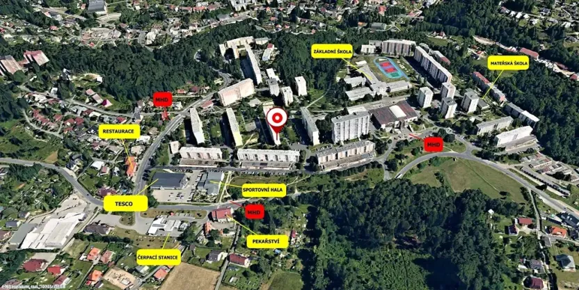 Prodej bytu 2+1, Liberec, Aloisina výšina, 57 m2