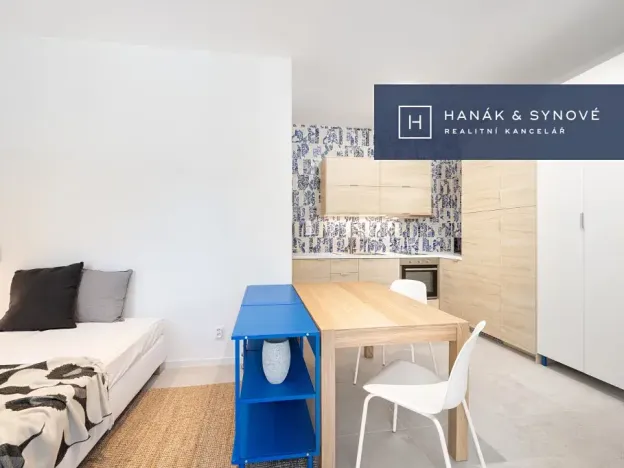 Pronájem bytu 1+kk, Brno, Francouzská, 26 m2