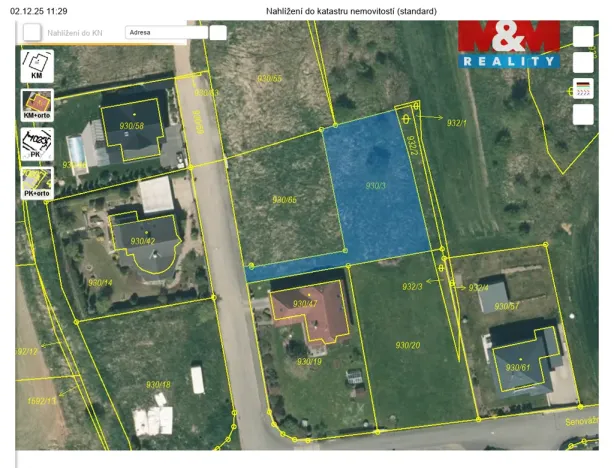 Prodej pozemku pro bydlení, Tábor, 799 m2