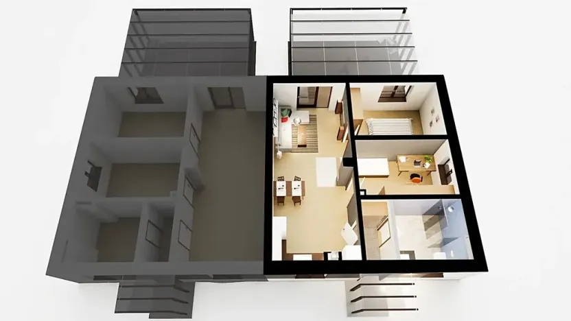 Pronájem rodinného domu, Havířov, Farská, 63 m2