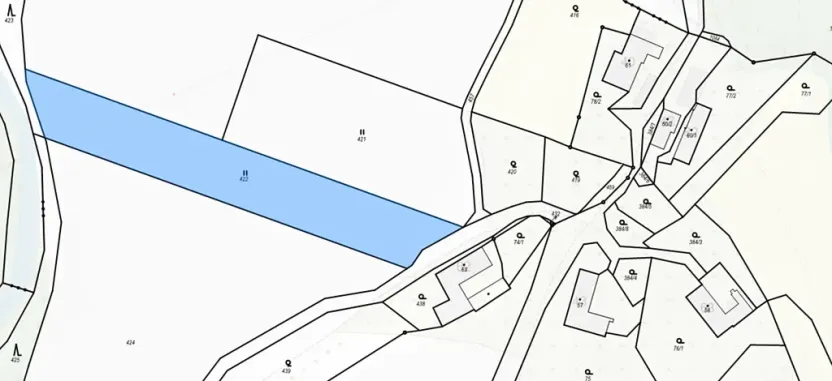 Prodej pole, Krchleby, 1900 m2