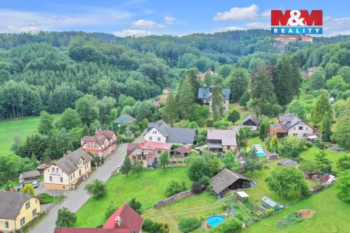 Prodej pozemku pro bydlení, Hrubá Skála, 928 m2