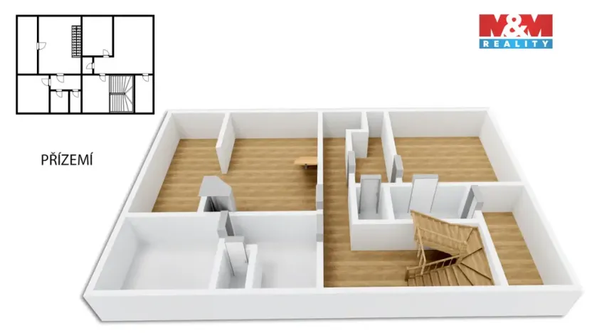 Prodej rodinného domu, Doksy, náměstí Republiky, 235 m2