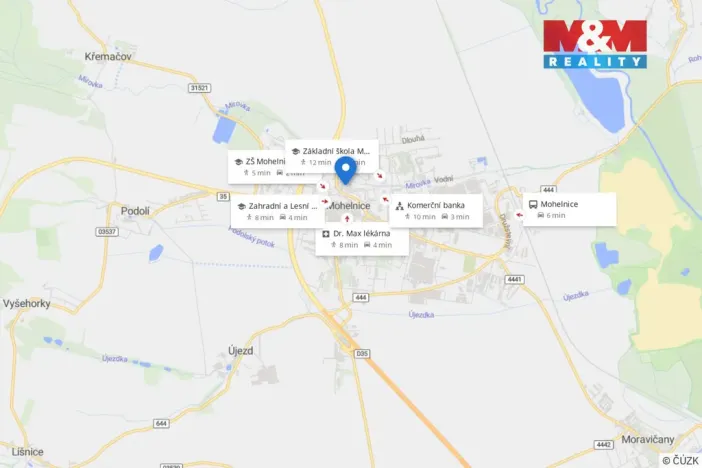 Prodej bytu 2+1, Mohelnice, nám. Kosmonautů, 54 m2