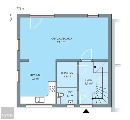 Prodej rodinného domu, Nehvizdy, 108 m2