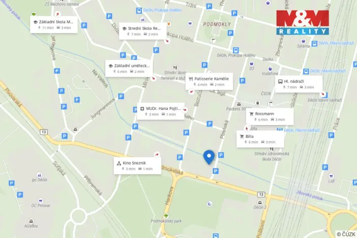 Prodej bytu 2+1, Děčín - Děčín IV-Podmokly, Plzeňská, 69 m2