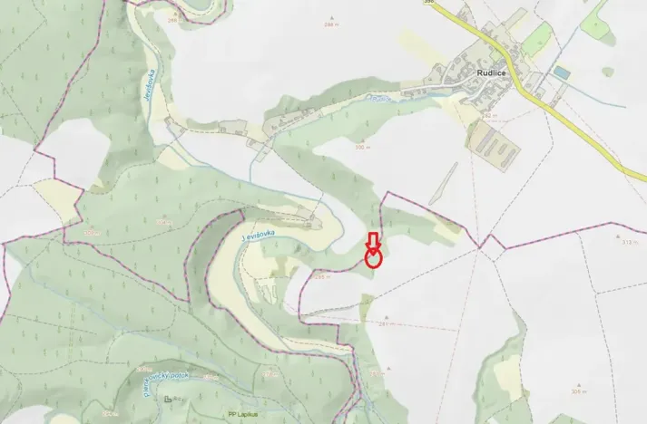 Prodej lesa, Plaveč, 1640 m2